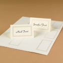 Framed in Pearl Printable Place Cards (ecru)