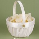 Sparkling Flower Girl Basket