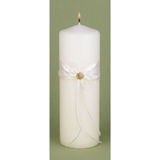 Sparkling Flower Unity Candle