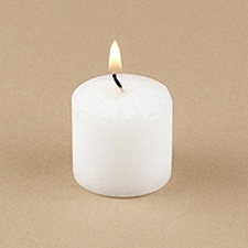 White Votive Candles