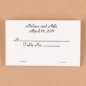 White Place Card Matchbooks