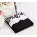 Elegant Damask Pen Set - Black and White
