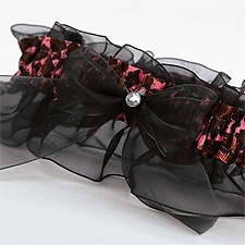 Leopard Garter - Fuchsia
