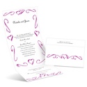 Heartfelt Frame - Amethyst - Seal and Send Wedding Invitation