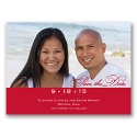 Classic - Barn Red - Photo Save the Date