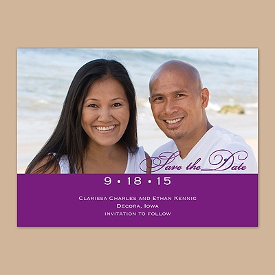 Classic - Grapevine - Photo Save the Date