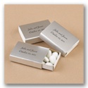 Silver Sliding Favor Box