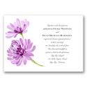 Watercolor Peony - Amethyst - Invitation