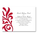 Flair for Style - Barn Red - Invitation