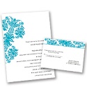 Dramatic Accent - Palm - Invitation with Free Respond Card