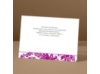 Dramatic Accent - Amethyst - Reception Card