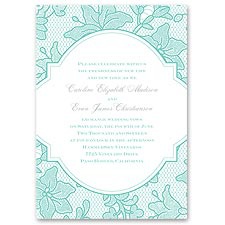 Vintage Lace - Invitation