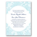 Vintage Lace - Sea - Invitation