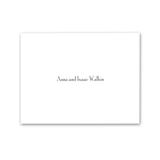 Simply White - Note Card and Envelope