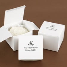 Large White Cake Box