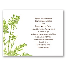 Growing Love - Grass - Invitation