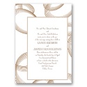 Beautifully Modern - Latte - Wedding Invitation
