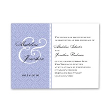 Sweet Sophistication - Hydrangea - Invitation