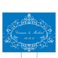 Antique Frame Yard Sign - Large