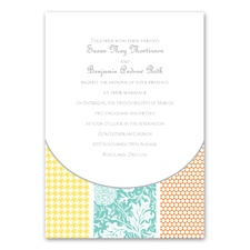 Pastel Patterns - Invitation