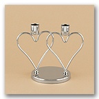 Heart-Shaped Candle Holders