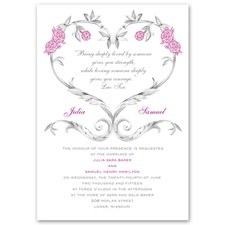 Fairy Tale Roses - Invitation