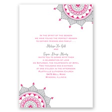 Indian Accents - Invitation