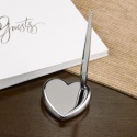 Silver Heart Pen Set