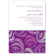 Funky Flowers - Grapevine - Invitation