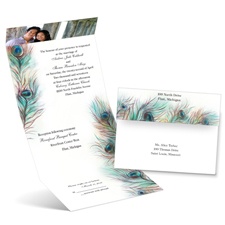 Feather Frill - Seal and Send Invitation