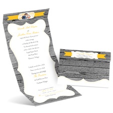 Weathered Wood - Seal and Send Invitation