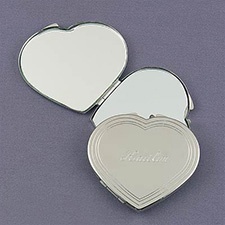 Heart Compact Mirror