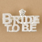 Bride to Be Role Pin