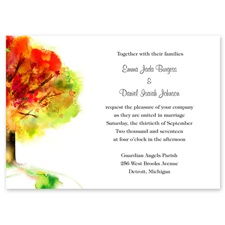 Brilliant Autumn - Invitation