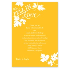 We Fell - Invitation