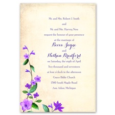Vintage Vines - Grapevine - Invitation