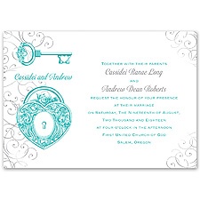 Love Unlocked - Invitation