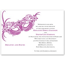 Masquerade - Invitation