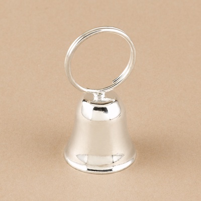 Silver Bell Place Card Holder