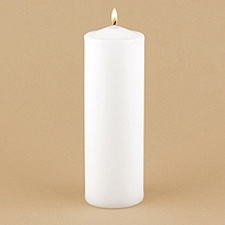 White Unity Candle
