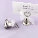 Silver Bell Table Card Holders
