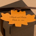 Maple Leaf Favor Tags - Spice