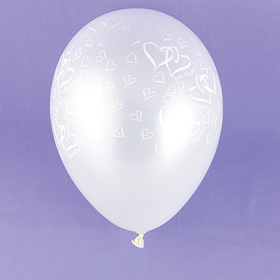 Swish Heart Balloons