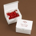 Small White Treat Boxes - Personalized