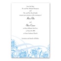 Flowers and Flourishes - Cornflower - Save the date