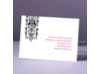 Framed Monogram - Ebony - Reception Card