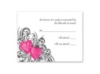 Hearts and Flourishes - Lipstick - Respond Card and Envelope