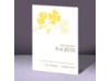 Floral Shadow - Canary - Respond Card and Envelope