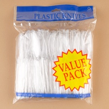 Clear Plastic Knives