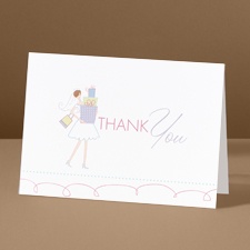 All Set - Bridal Shower Thank You Card